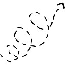 128x128 Dotted Arrow Vectors, Photos And Psd Files Free Download