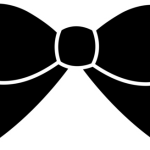 150x150 Bow Clip Art Bow Clipart Black And White Free Clipart Images