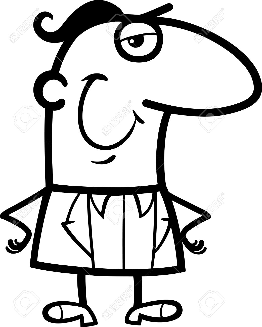 1042x1300 Funny Clipart Black And White