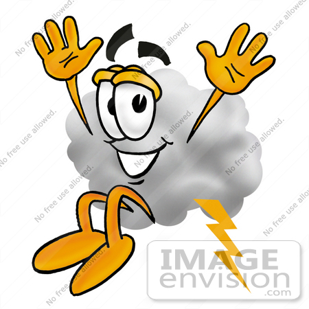 450x450 Clip Art Graphic Of A Puffy White Cumulus Cloud Cartoon Character