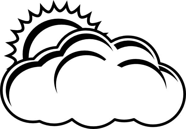 600x418 Cloud Black And White Clouds Clipart Free Download Clip Art