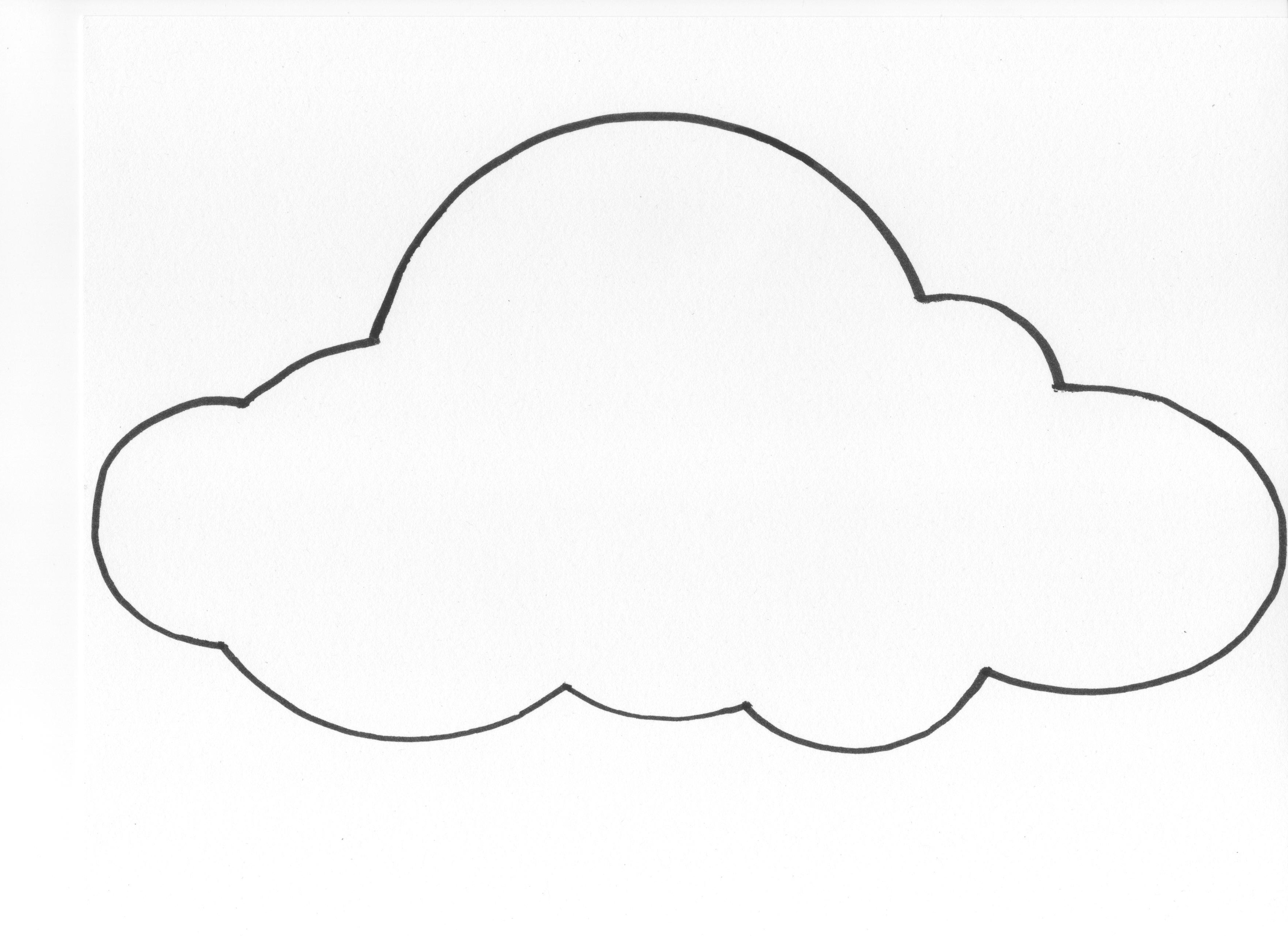 3510x2550 White Cloud Clipart