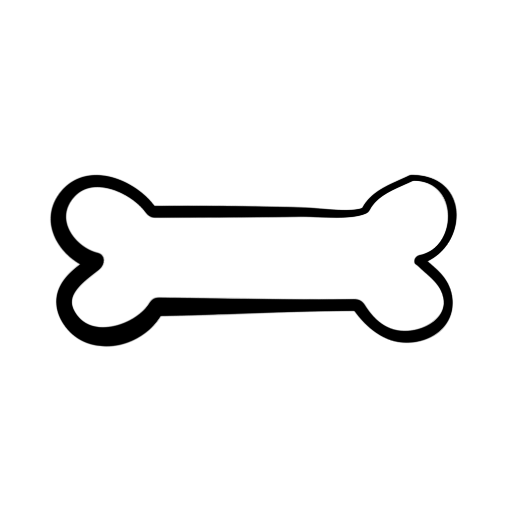 512x512 Dog Bone Biscuit Icon