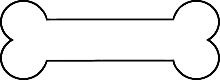 768x280 Staggering Dog Bone Clipart Clipartion Com