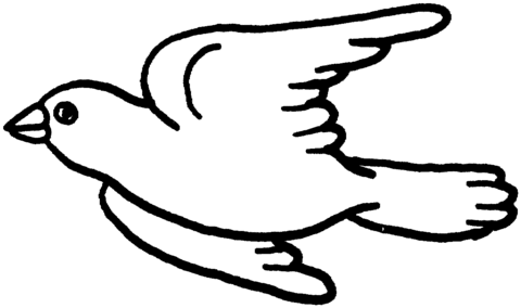 480x284 White Dove Coloring Page Free Printable Coloring Pages