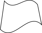 170x136 Free Black And White World Flags Outline Clipart