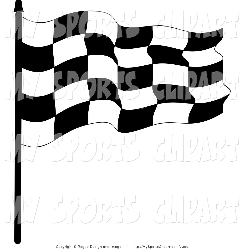 1024x1044 Sports Clip Art Of A Checkered Race Flag By Pams Clipart