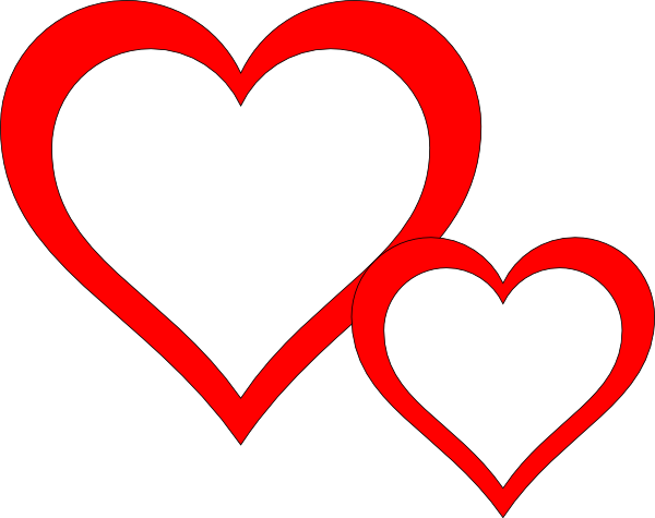 600x475 Heart Black And White Heart Clipart Black And White Cliparts 2