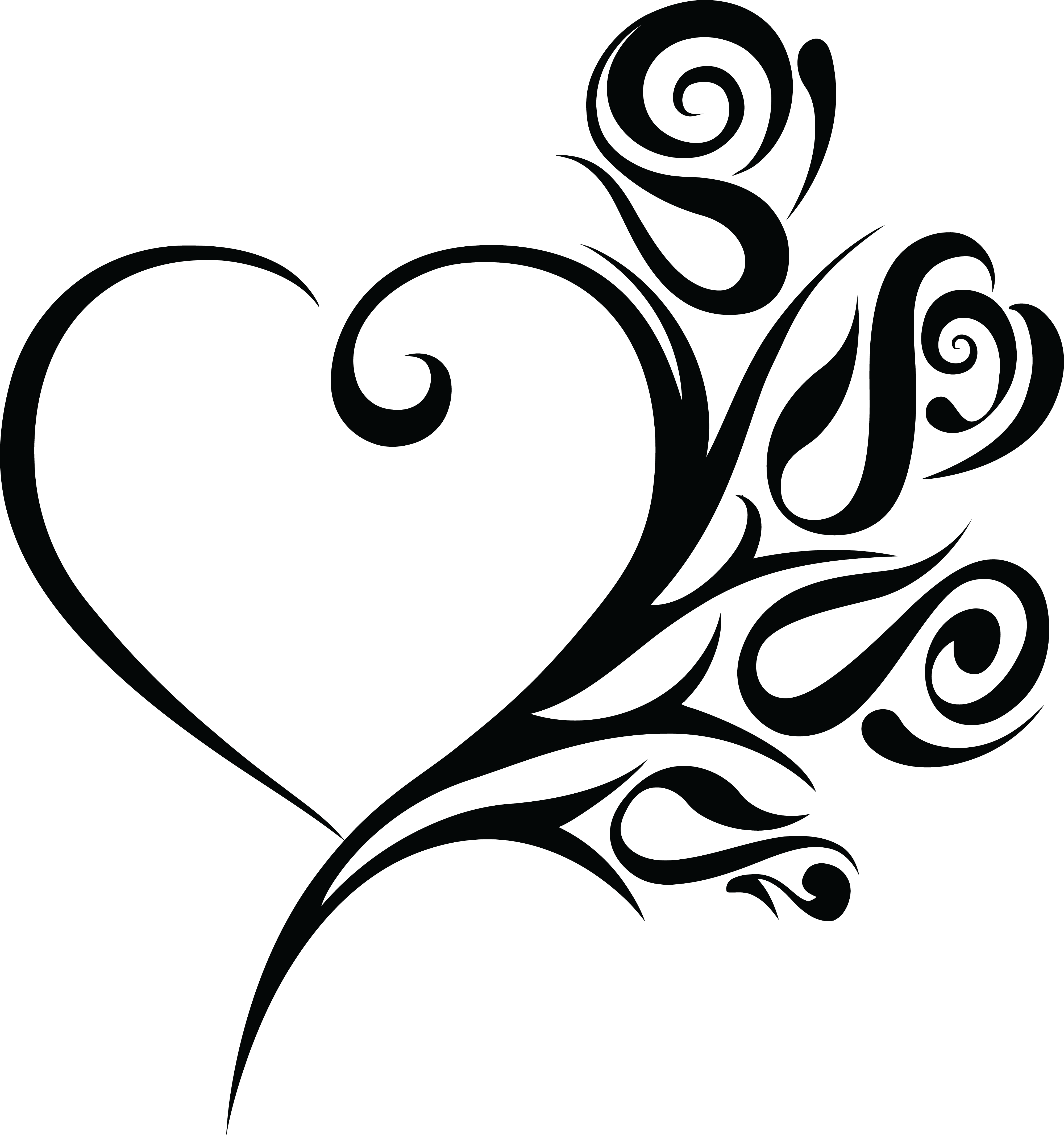 4000x4266 Hearts Clipart Wedding