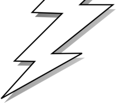 273x205 Cropped Black And White Lightning Bolt Md.png Return