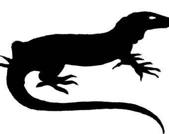 340x270 Lizard Clipart Monitor Lizard