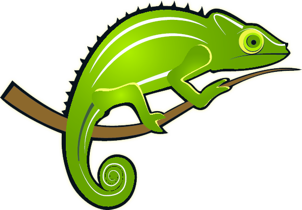 592x412 Top 85 Chameleon Clip Art