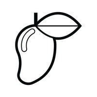 200x200 Mango Mangoes Fruit Fruits Fruits Sweet Juicy Sour Free Vector