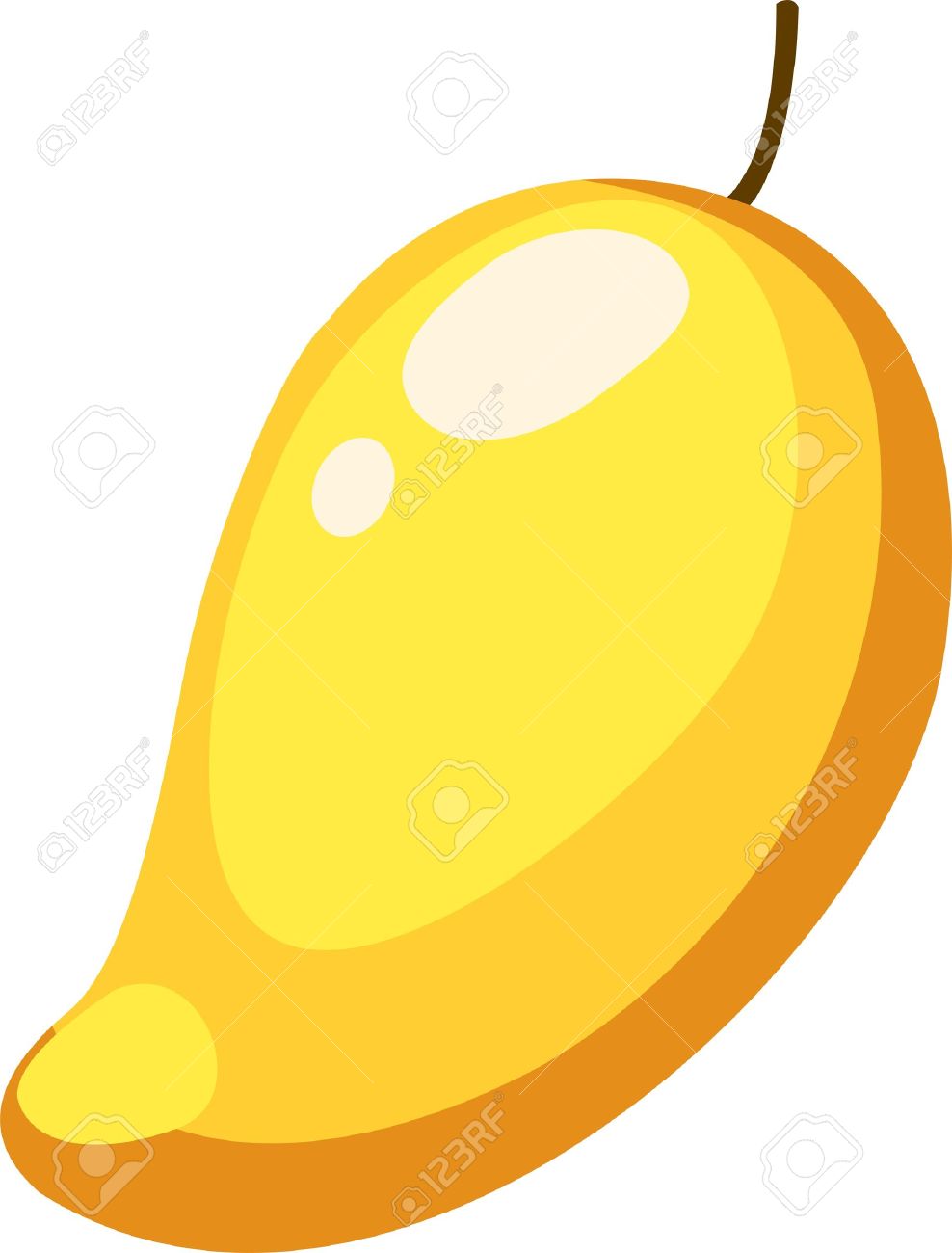 988x1300 Mango Clipart Cartoon