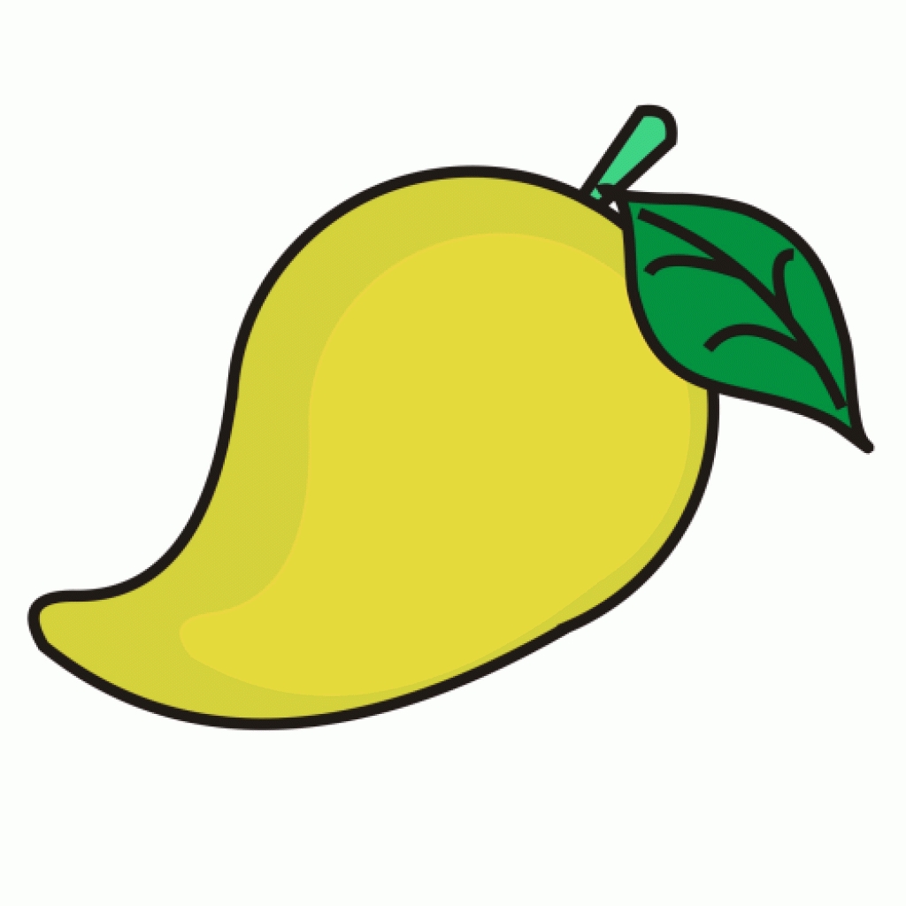 1024x1024 Mango Clipart Mango Fruit
