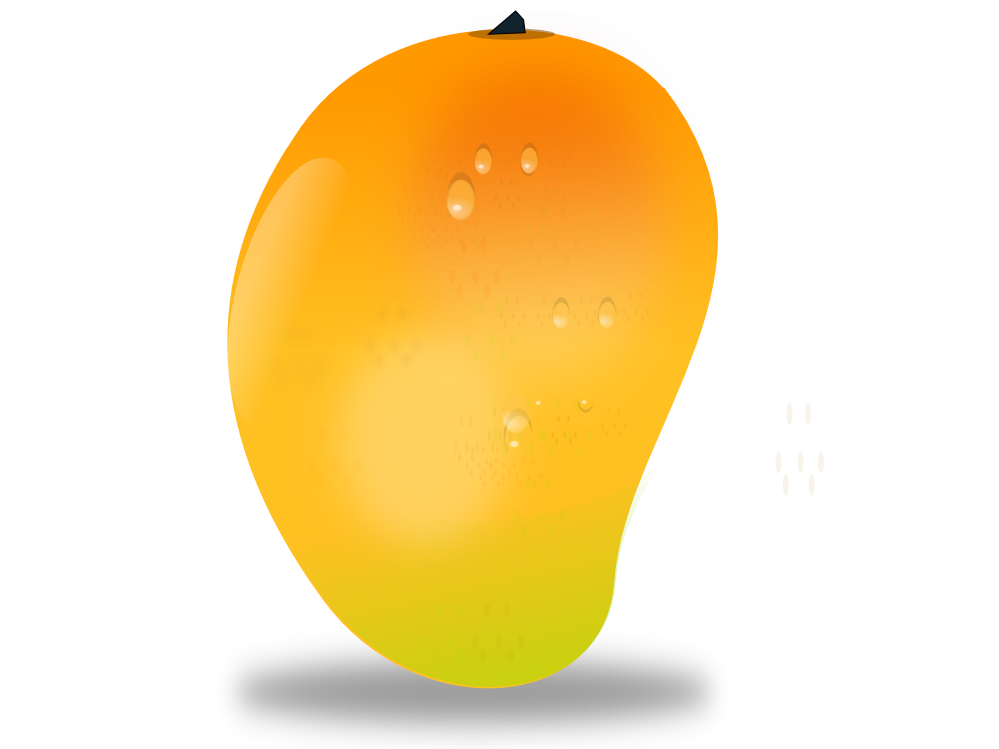 999x749 Mango Clipart Transparent Background