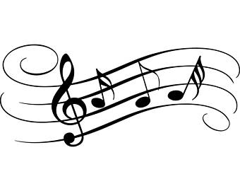 340x270 Music Notes Clipart Sheet Music