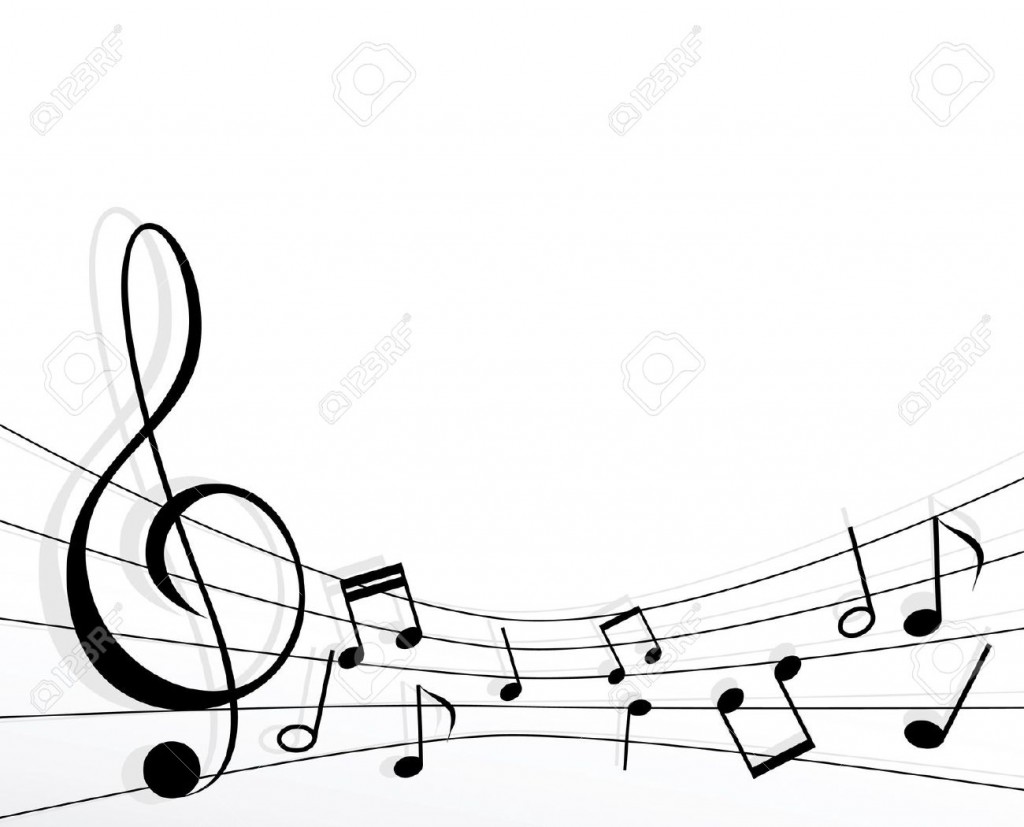 1024x827 Music Note Border