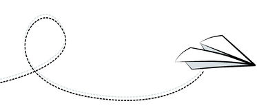 373x160 Paper Airplane White Paper Clipart