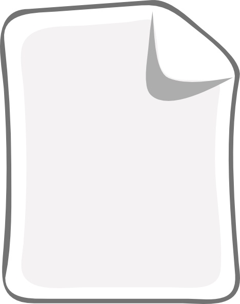 468x593 Paper Clipart Blank Paper