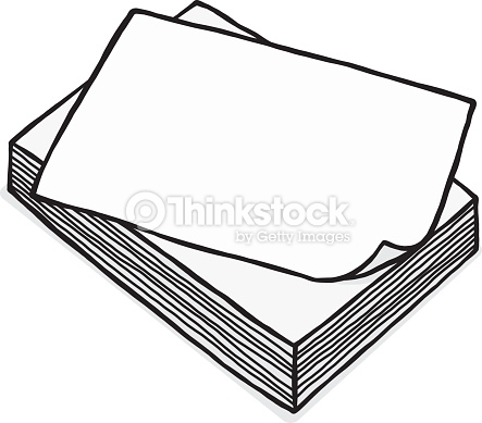 443x389 White Paper Clipart