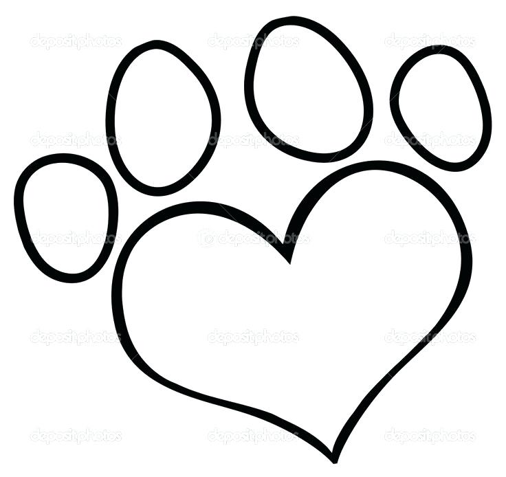 736x694 Pics Of Paw Prints