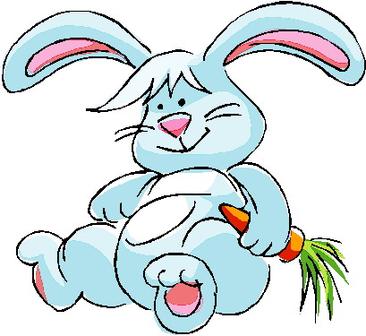 409x375 Bunny White Rabbit Clip Art