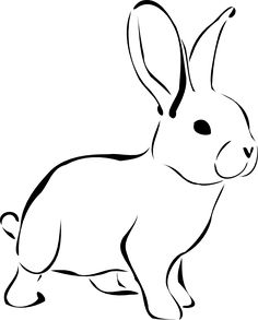 236x293 Brown White Rabbit Facing Left White Rabbits, Rabbit