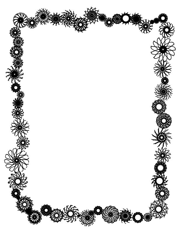 618x800 The Best Flower Border Clipart Ideas Clipart