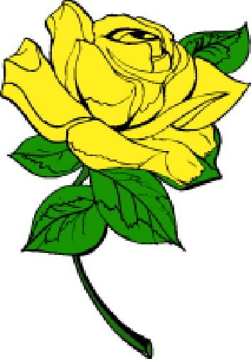 353x504 Yellow Rose Clip Art Many Interesting Cliparts
