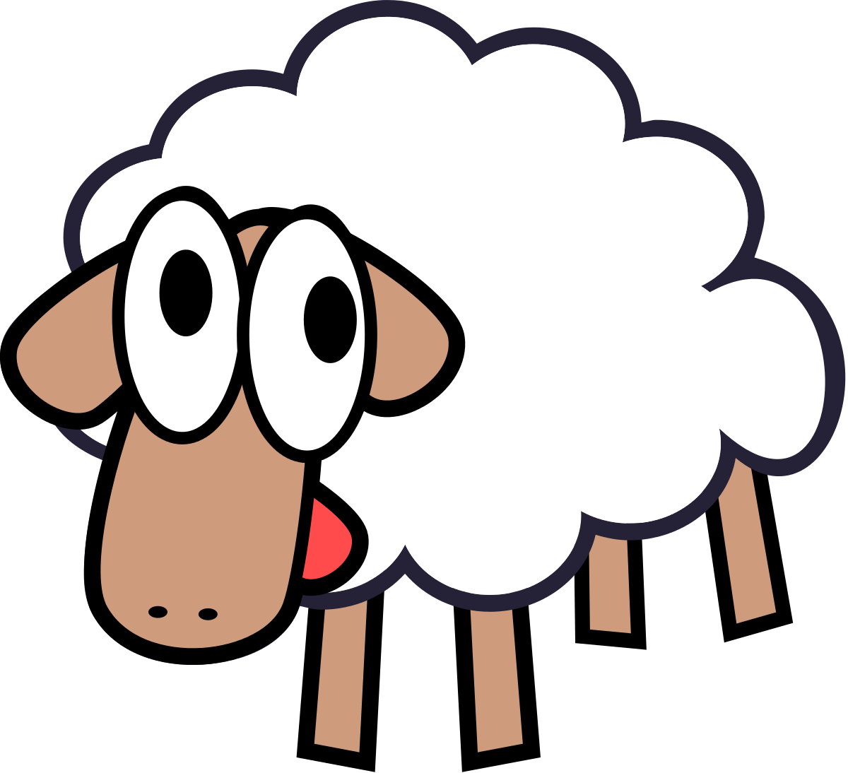 1200x1094 Sheep Clip Art