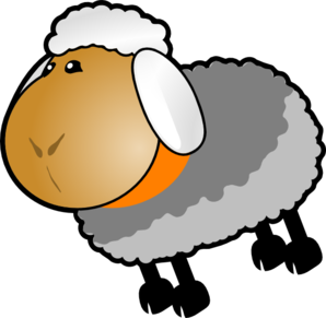 298x291 Sheep Lamb Clipart Black And White Free Clipart Images 5
