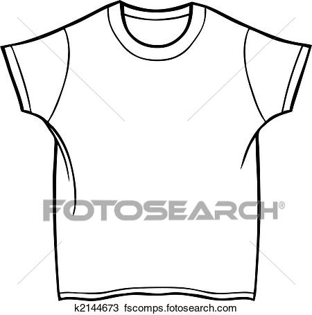 450x455 Clipart Of Tee Shirt K2144673