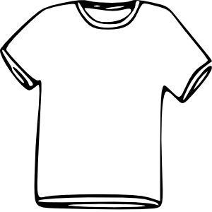300x300 T Shirt Shirt Template For Kids Clipart