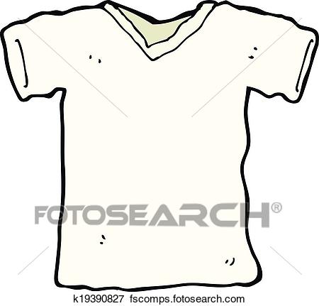 450x431 Clip Art Of Cartoon Tee Shirt K19390827