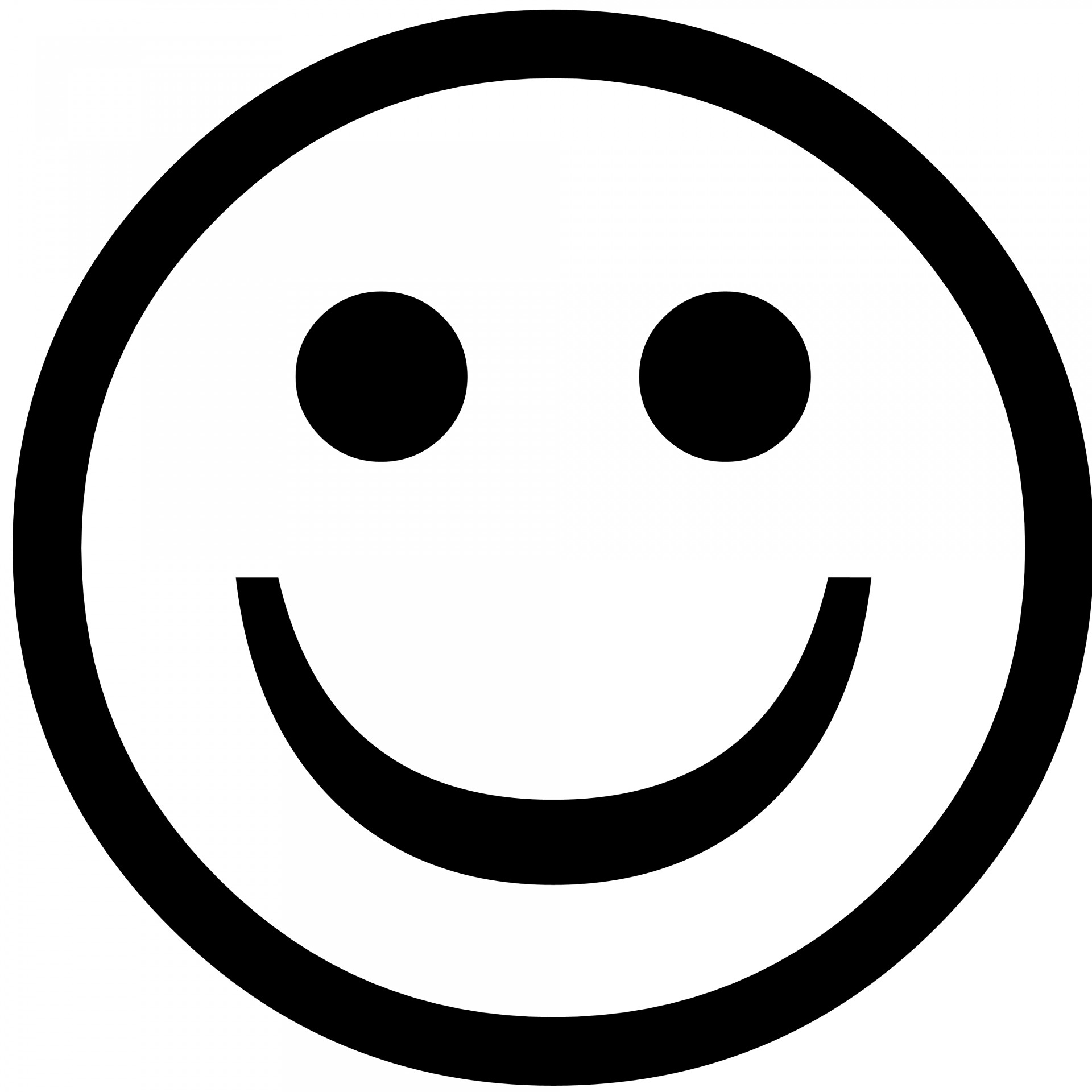 Smiley Face Emoji Clip Art Black And White - vrogue.co
