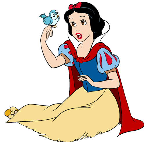 500x494 Snow White Clip Art