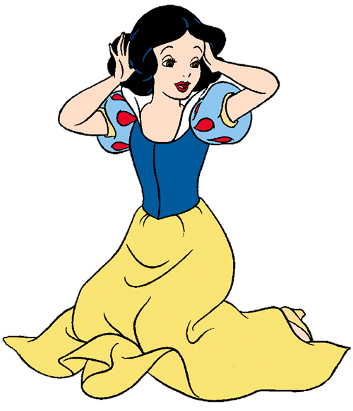 500x581 Snow White Clip Art