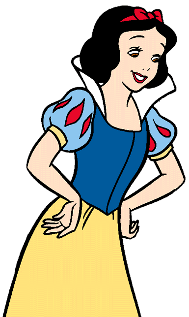 385x644 Snow White Clip Art