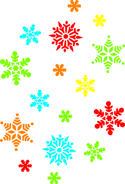 402x592 Christmas Clipart Snowflakes