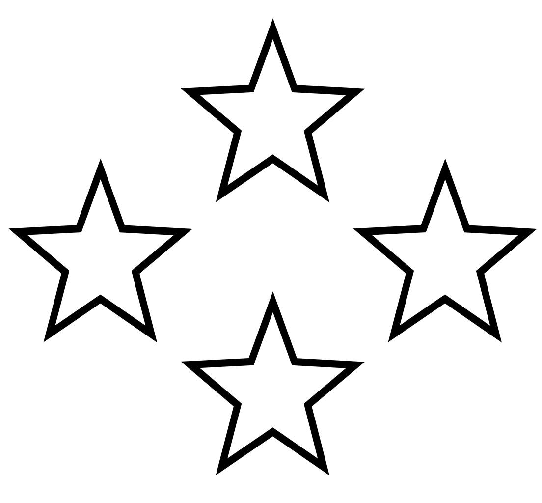 1104x1024 Star Black And White White Stars Free Download Clip Art On Clipart