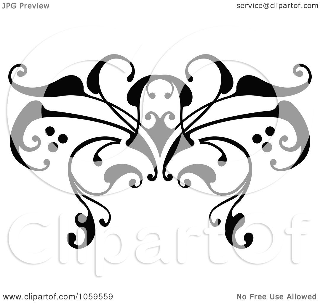 1080x1024 Royalty Free Vector Clip Art Illustration Of A Black And White