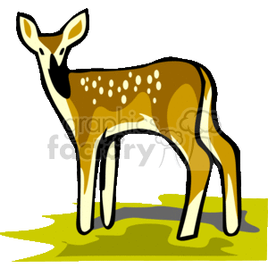 300x300 Clip Art Animals Deer And More Related Vector Clipart Images