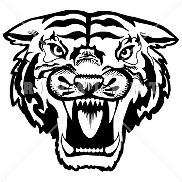 361x361 White Tiger Clipart Tiger Mascot