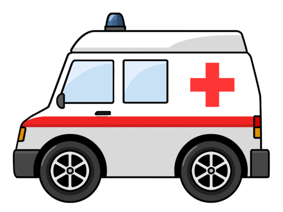 570x428 Ambulance Clipart, Ambulance Clipart Black And White Photo And Png