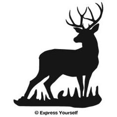 236x236 Deer Silhouette Clip Art