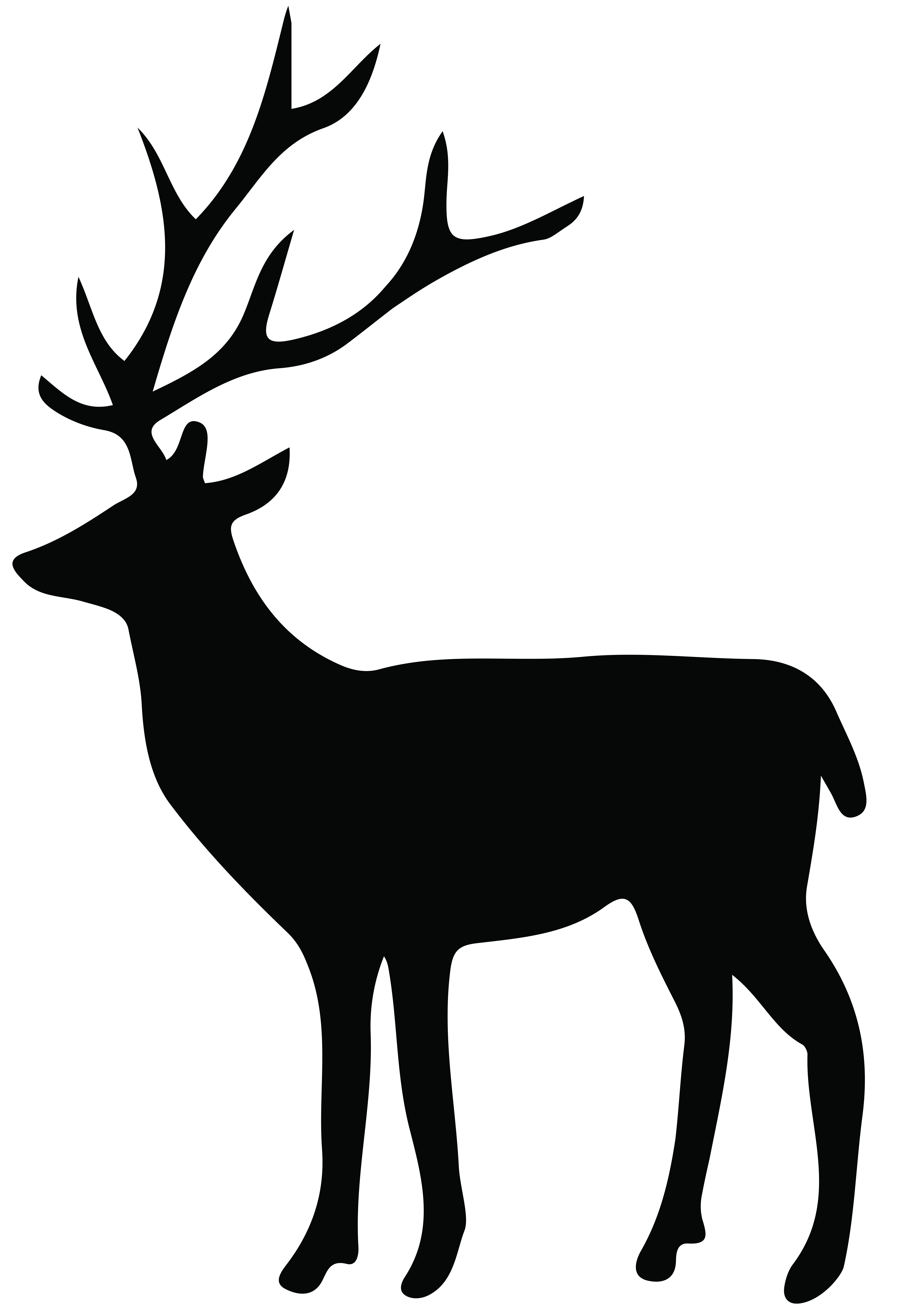 5487x8000 Silhouette Deer Clipart, Explore Pictures