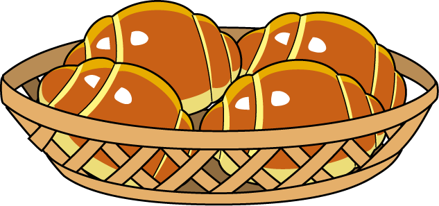 633x297 Bread Clipart Dinner Roll