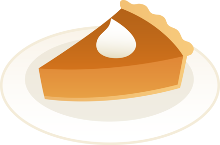 450x297 Pumpkin Pie Clipart