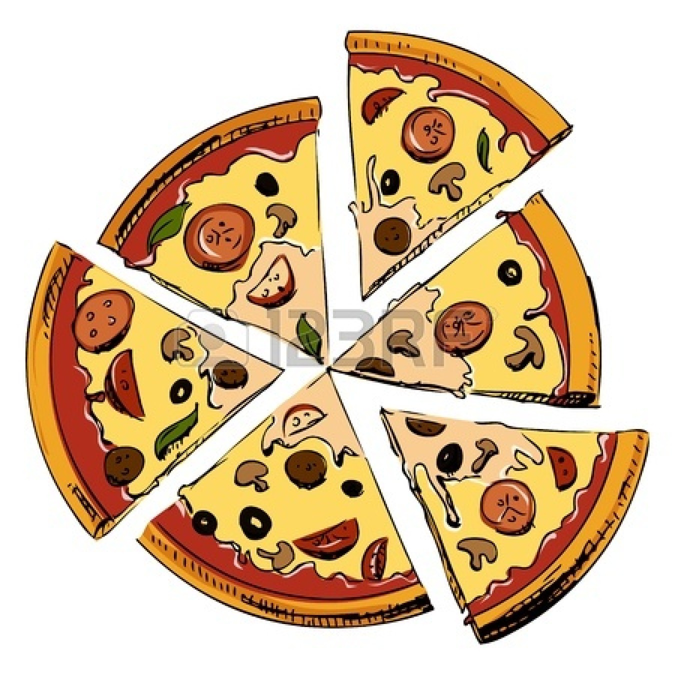 1350x1350 Pizza Clipart Whole Pizza